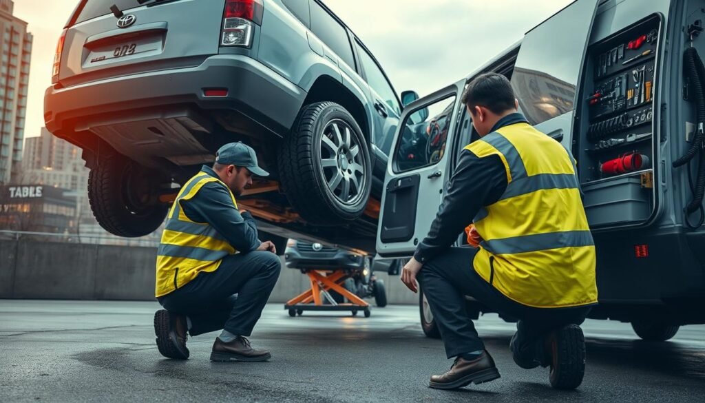 Mobile Tire Repair Process in Vancouver