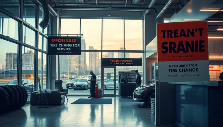 cheap tire change near me