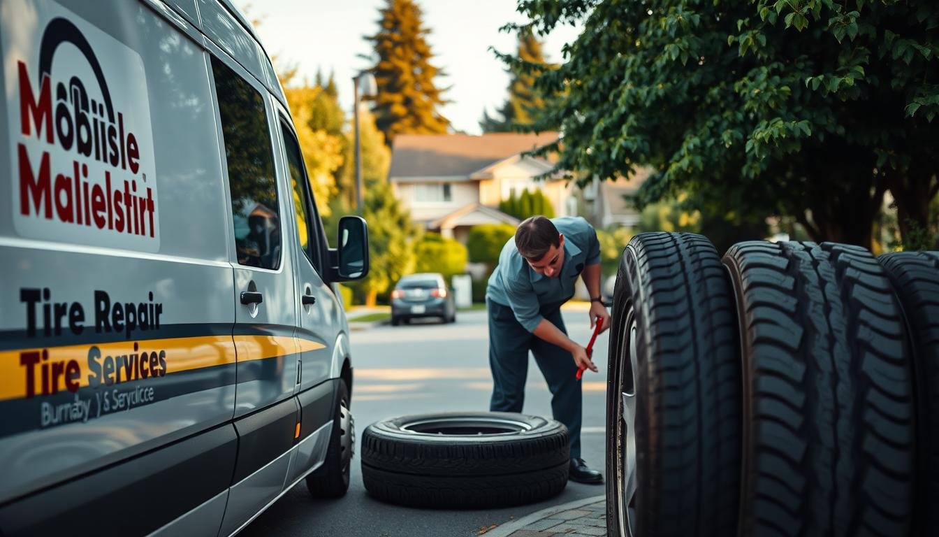 mobile tire repair Burnaby