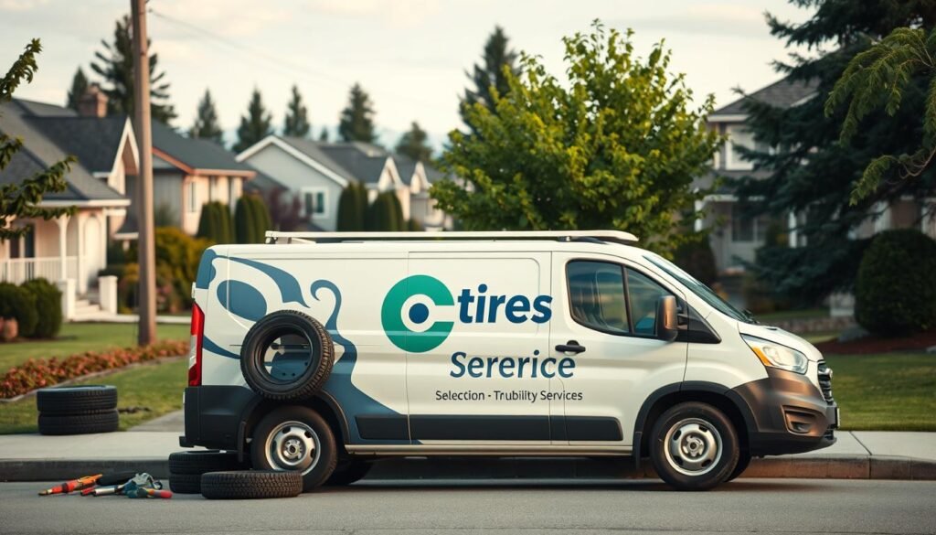 mobile tire swap