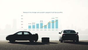 seasonal tire changeover cost