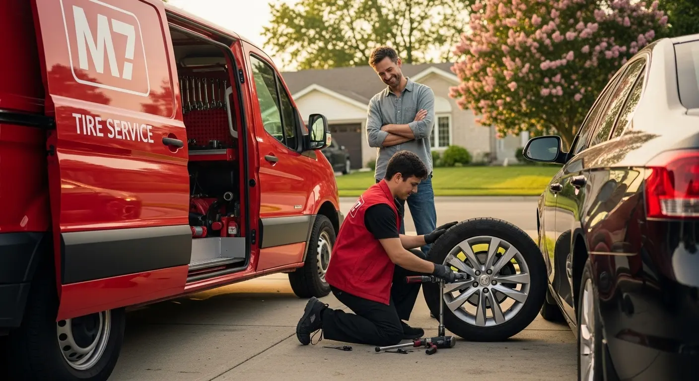 On-Rim Wheel Swap