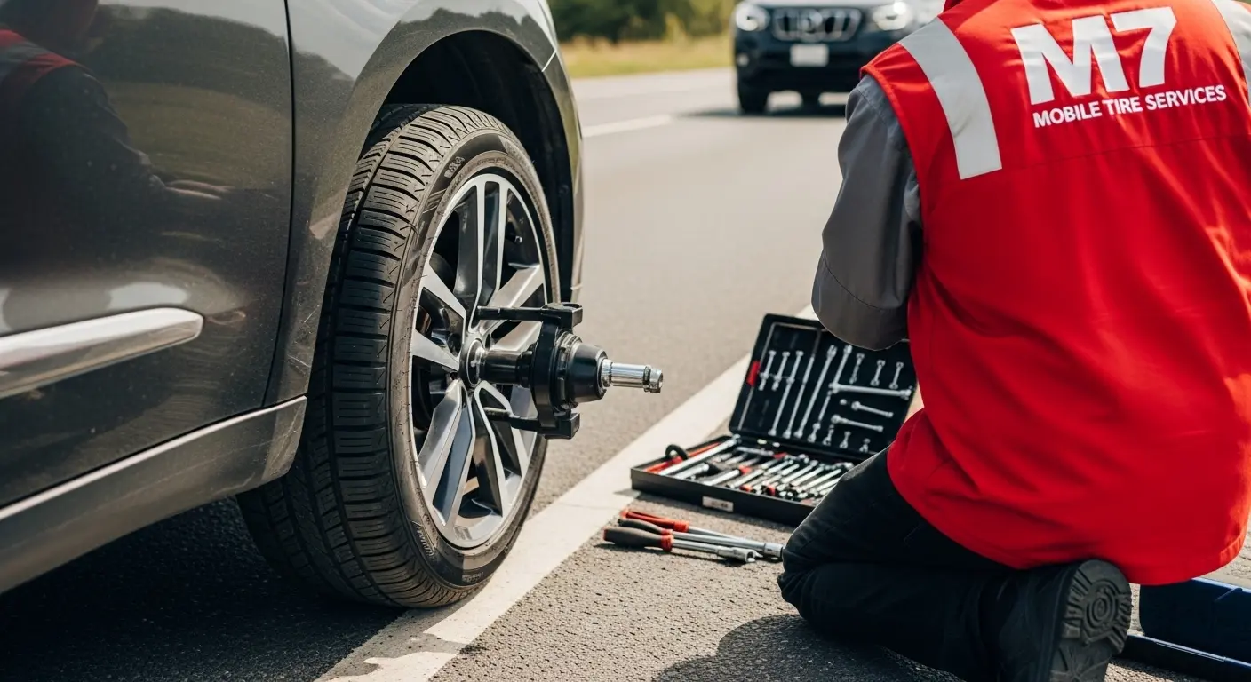 SUV Tire Change