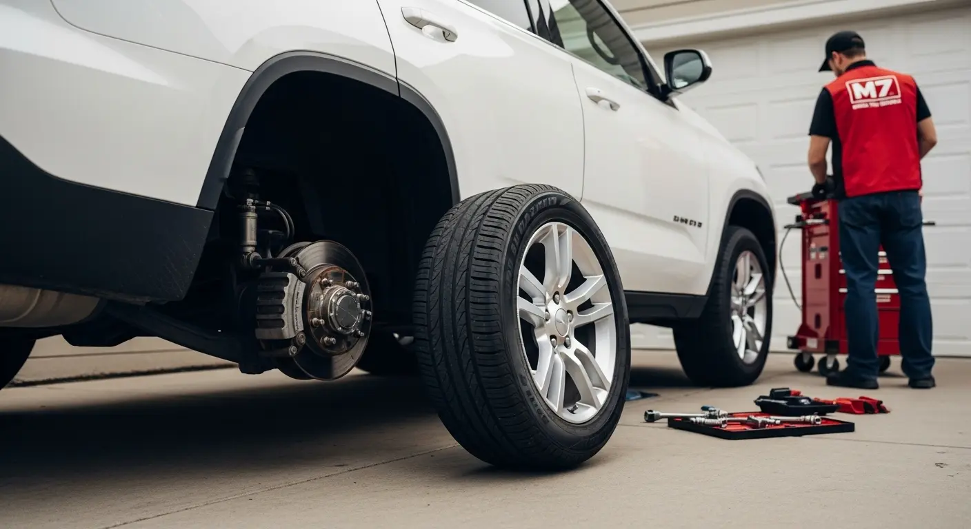 SUV Tire Change