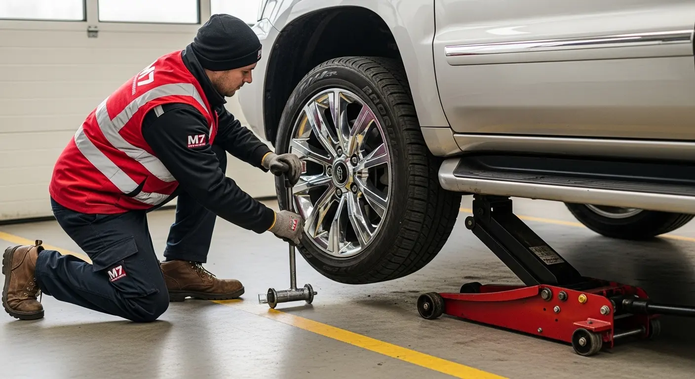SUV Tire Change