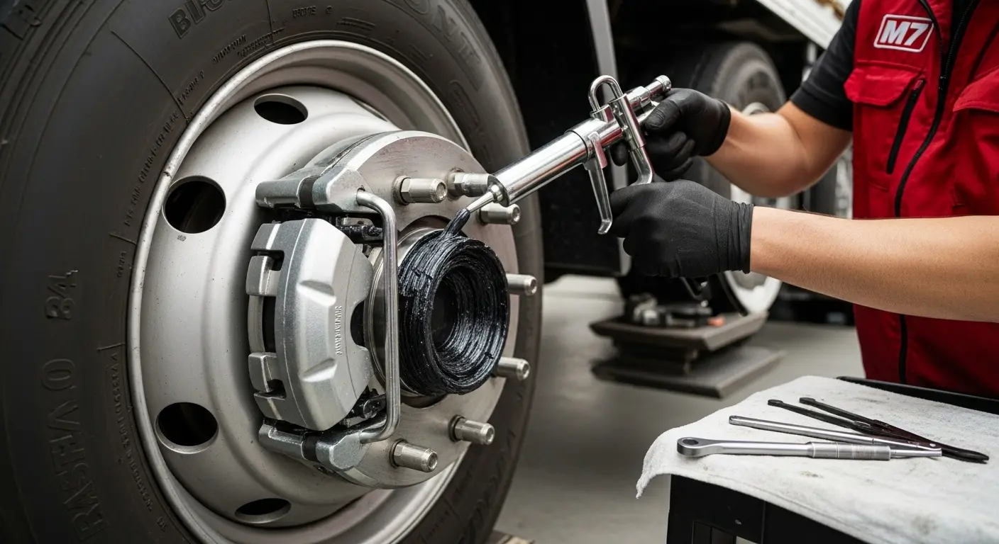 Trailer & Caliper Greasing