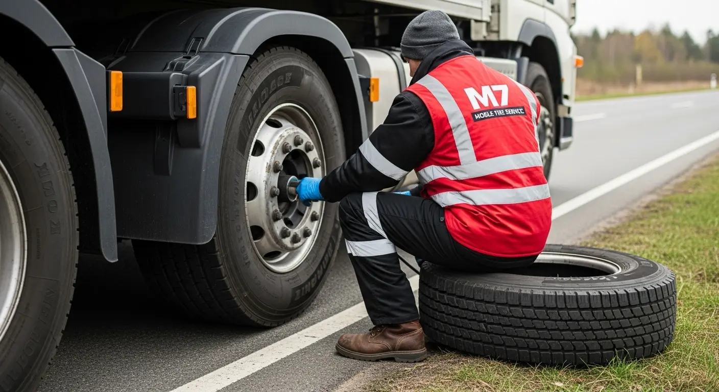 Truck Tire Change