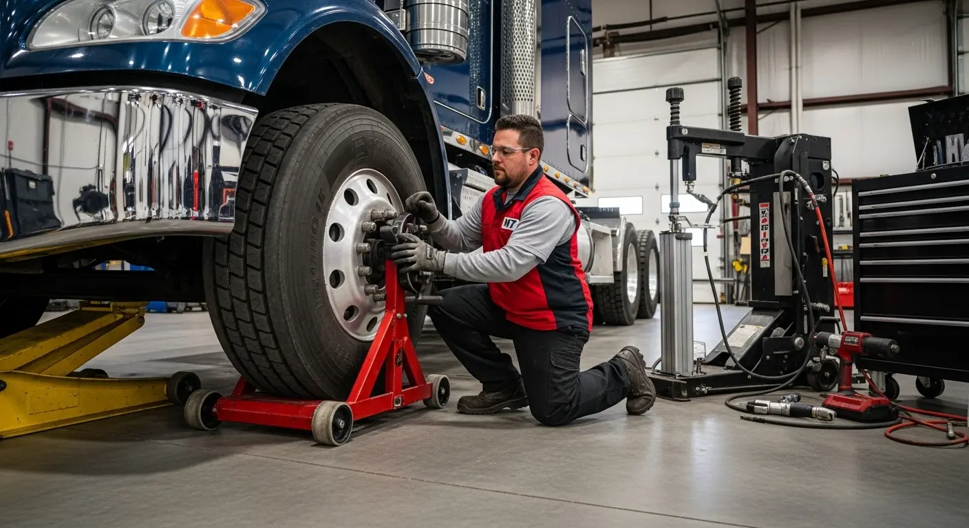 Truck Tire Change