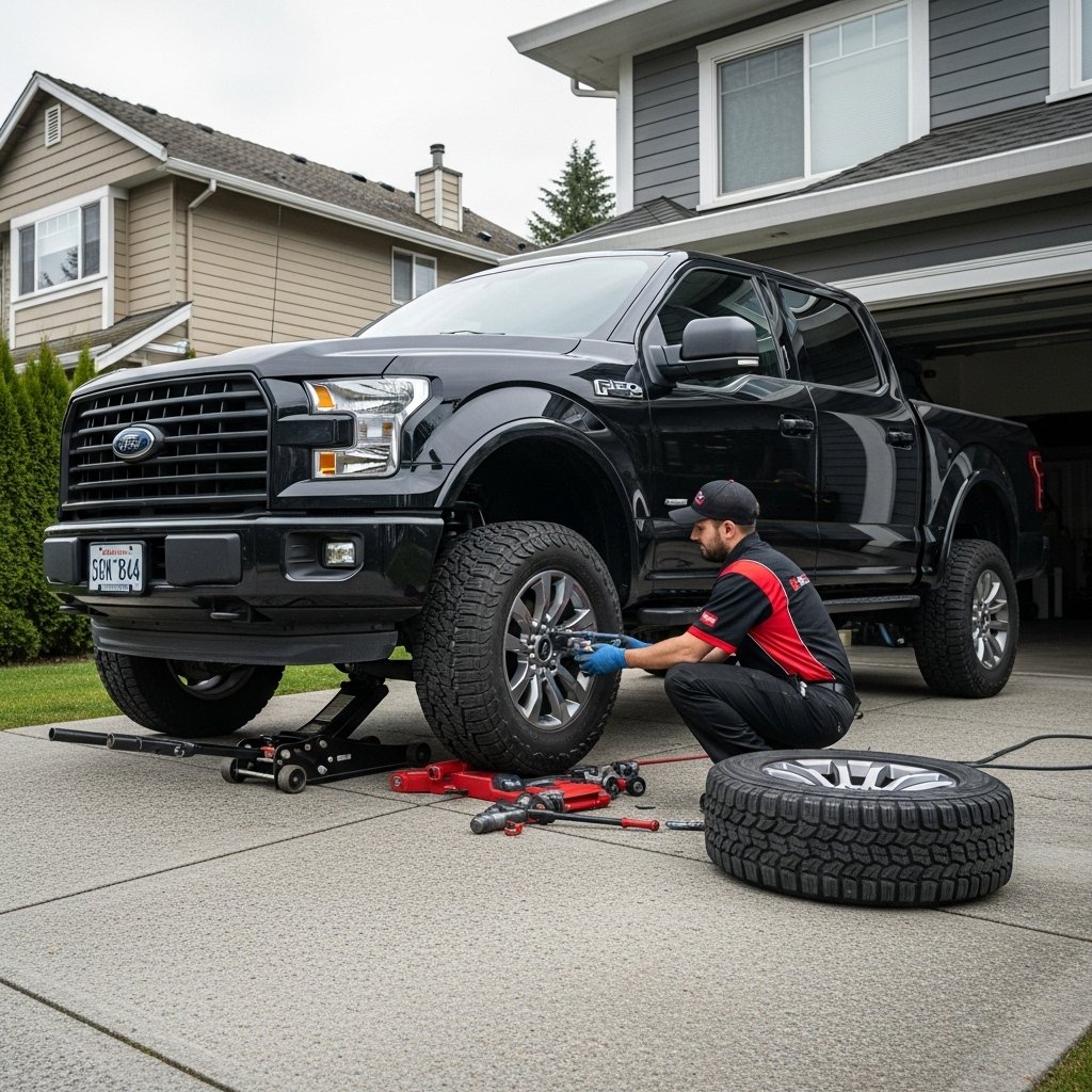 Truck Tire Change