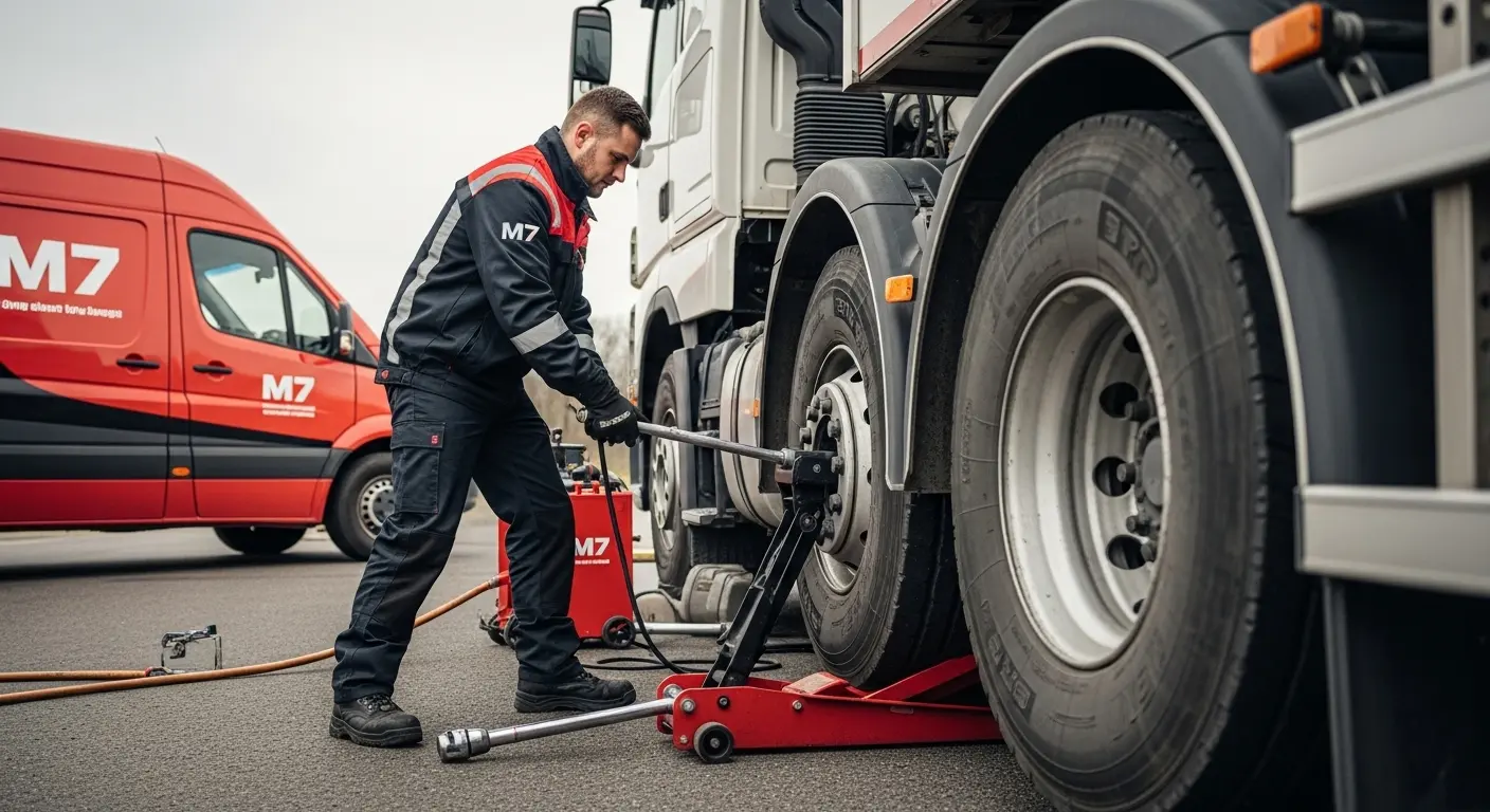 Truck Tire Change