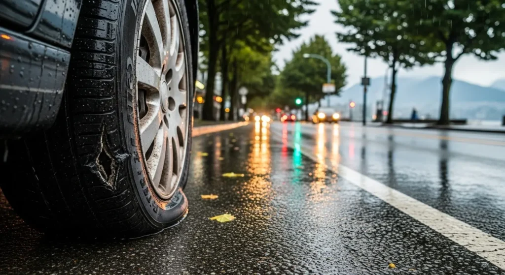 Cost of a Flat Tire Plug Repair in Vancouver