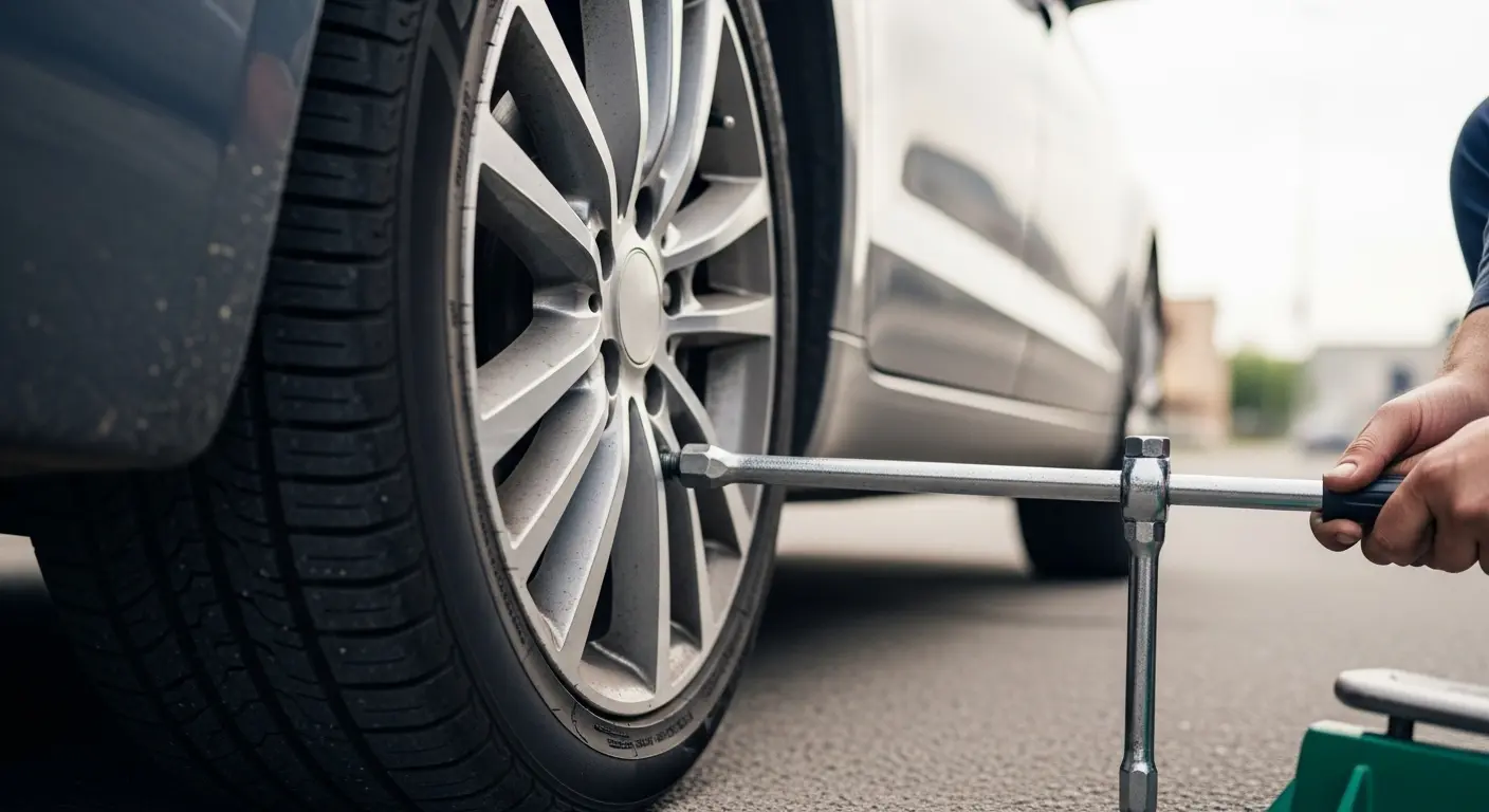 Roadside Tire Change