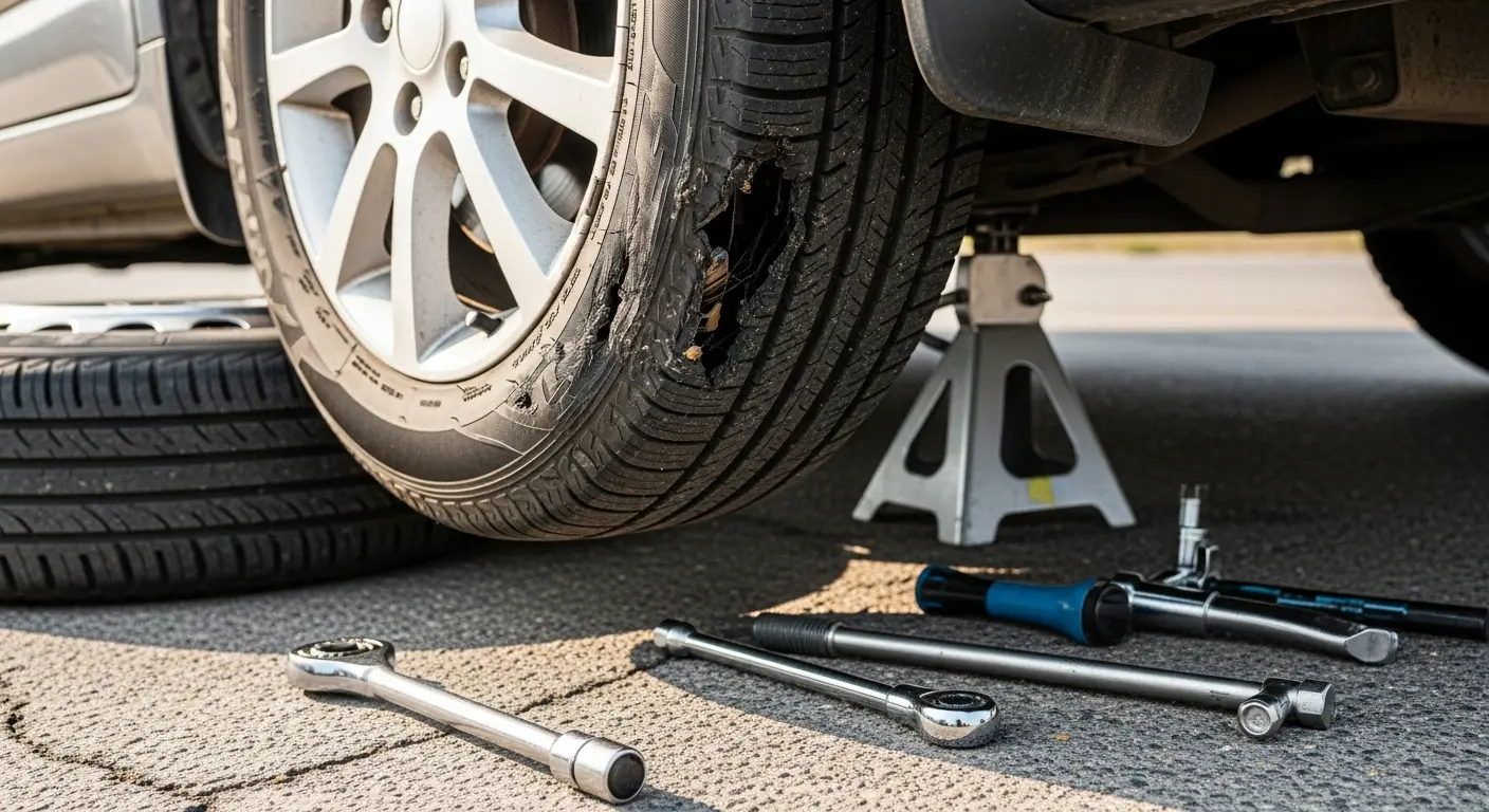 Roadside Tire Change