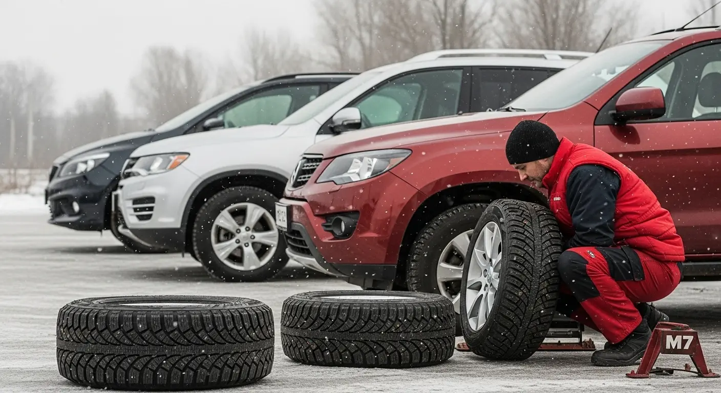 Winter Tire Install