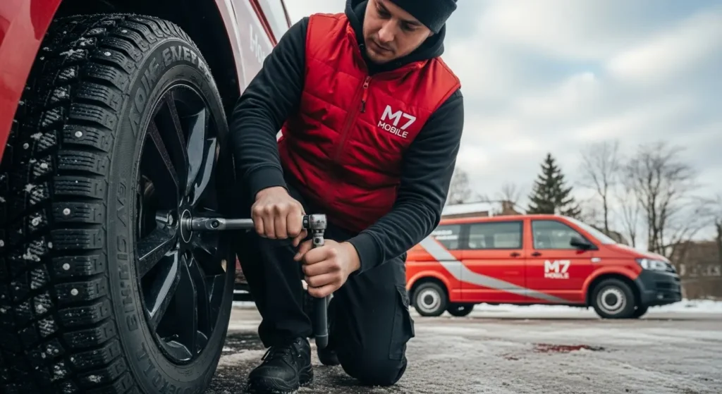 Winter Tire Install