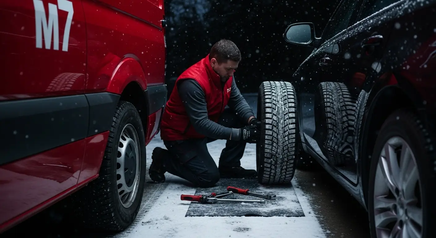 Winter Tire Install