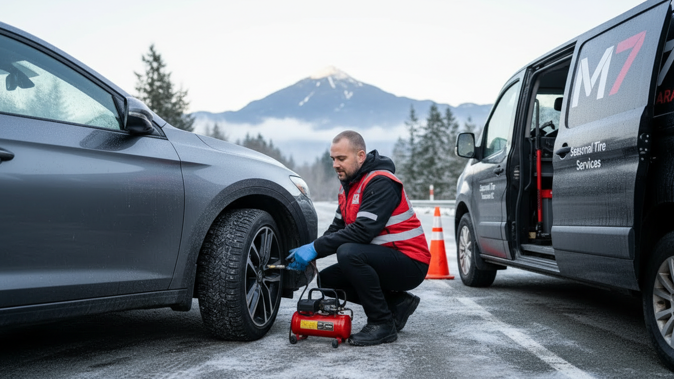 Air Pressure Top Up Services Vancouver BC