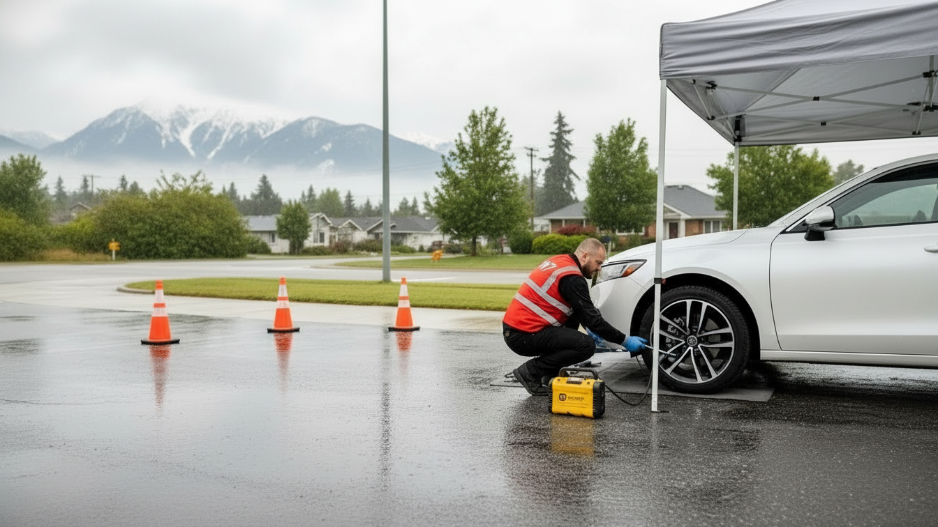 Air Pressure Top Up Services Vancouver BC