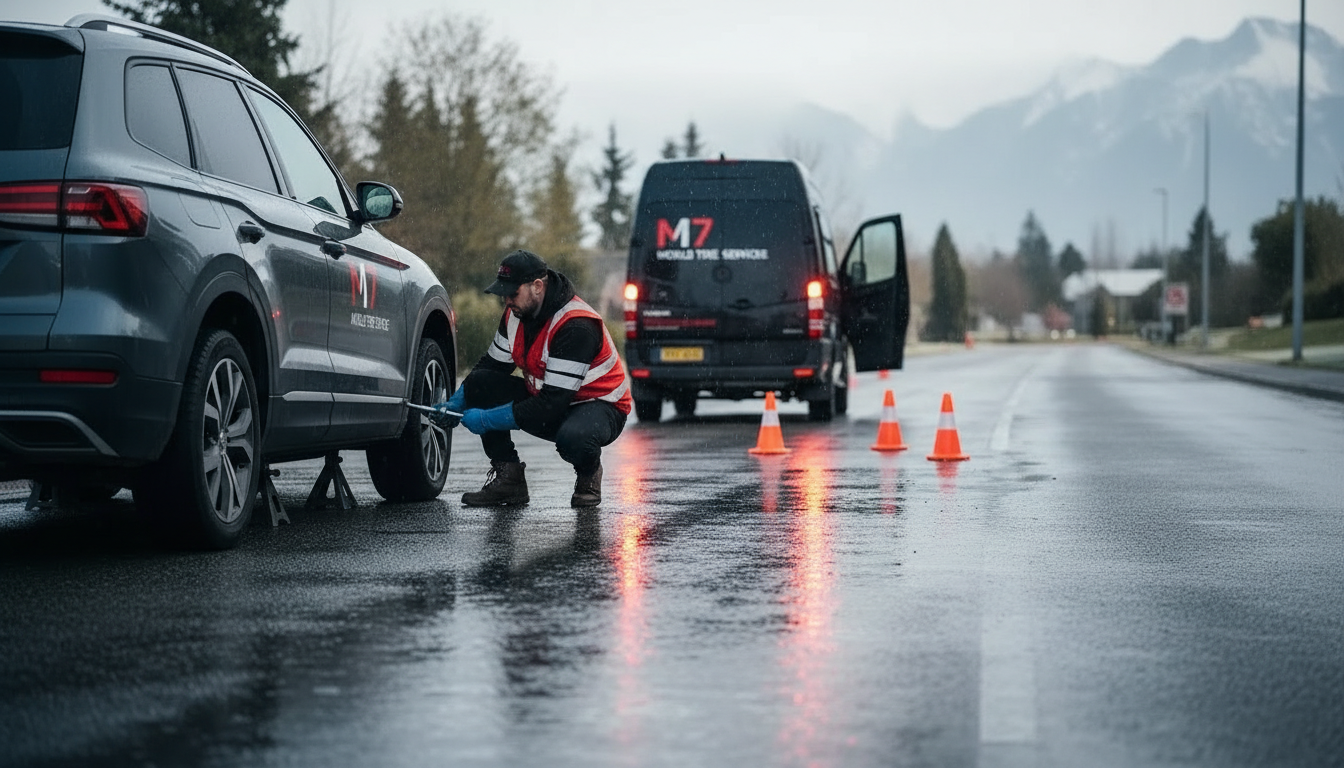 Emergency Tire Change Services Vancouver