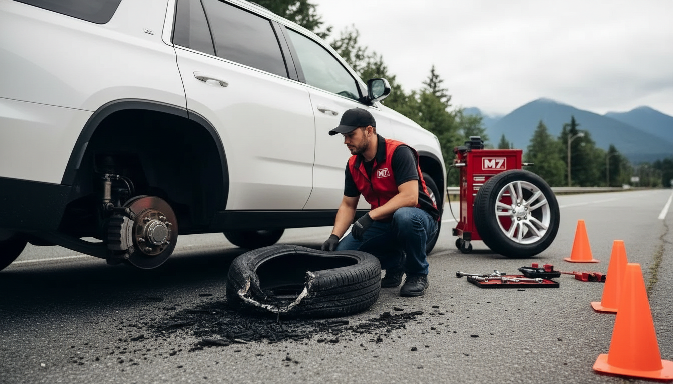 Emergency Tire Change Services Vancouver