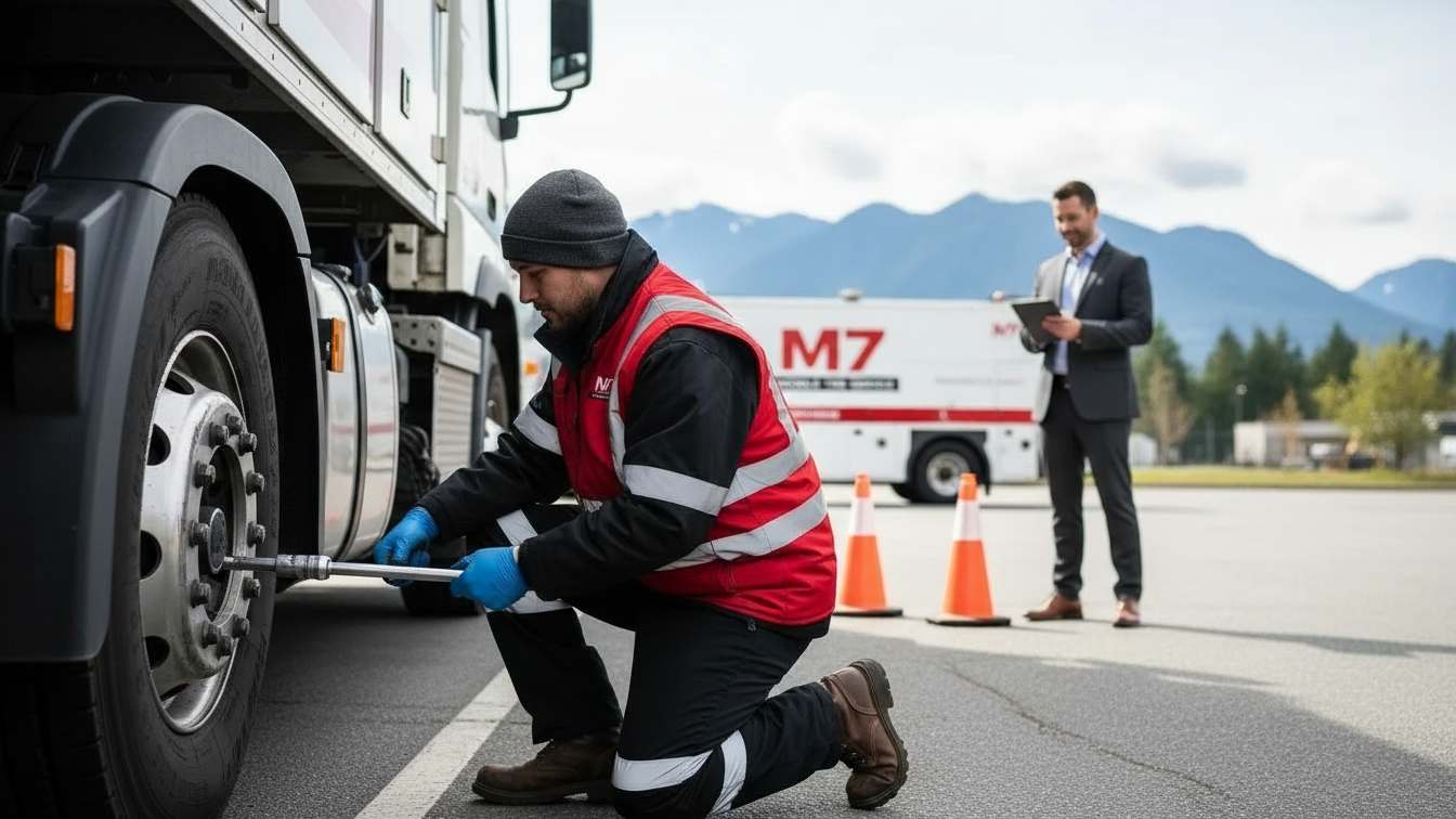 Fleet Tire Change Services Vancouver BC