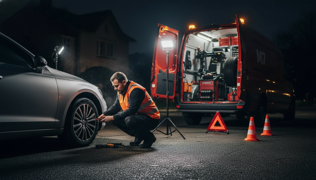 Nail in Tire Repair Services Vancouver BC