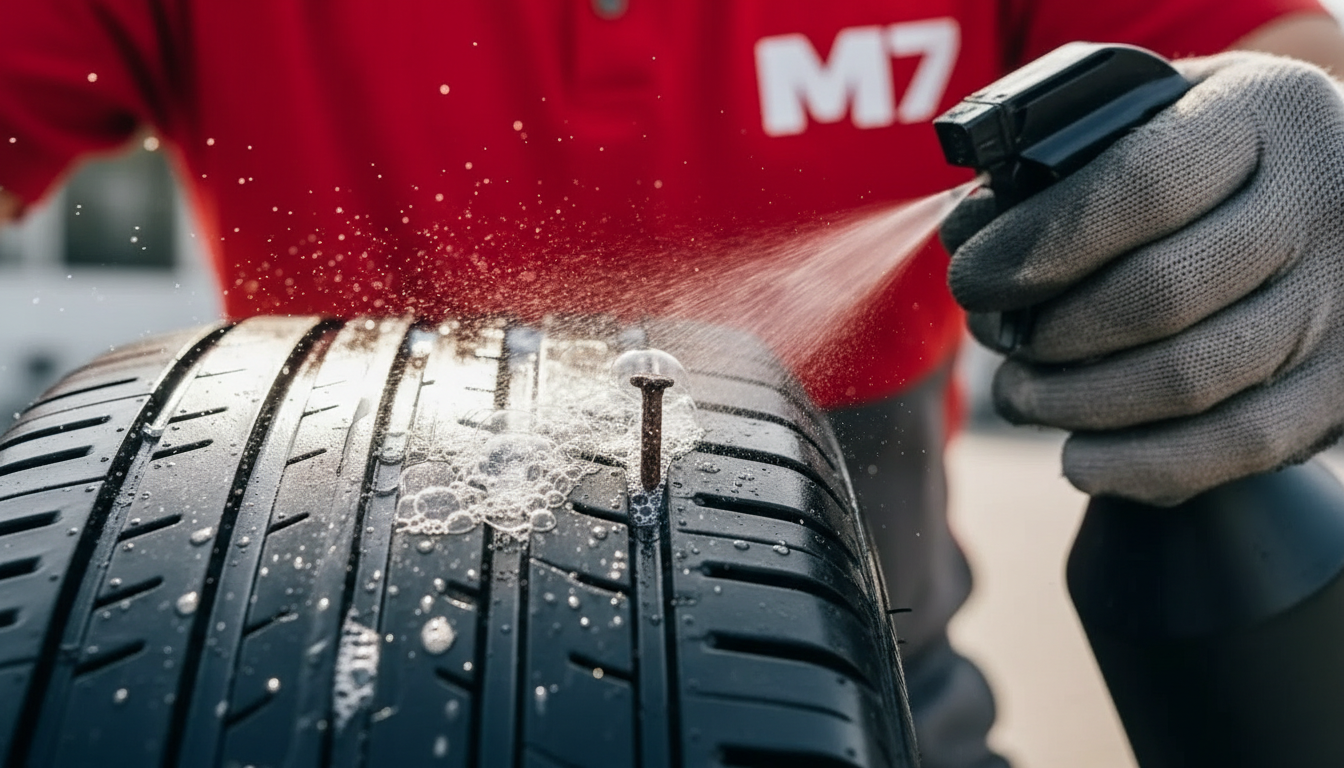 Nail in Tire Repair Services Vancouver BC