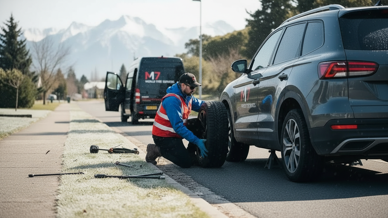 Off-Rim Tire Change Services Vancouver BC
