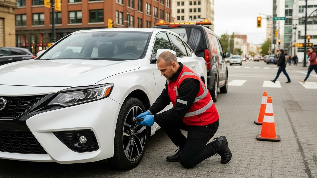 On-Rim Wheel Swap Services Vancouver BC