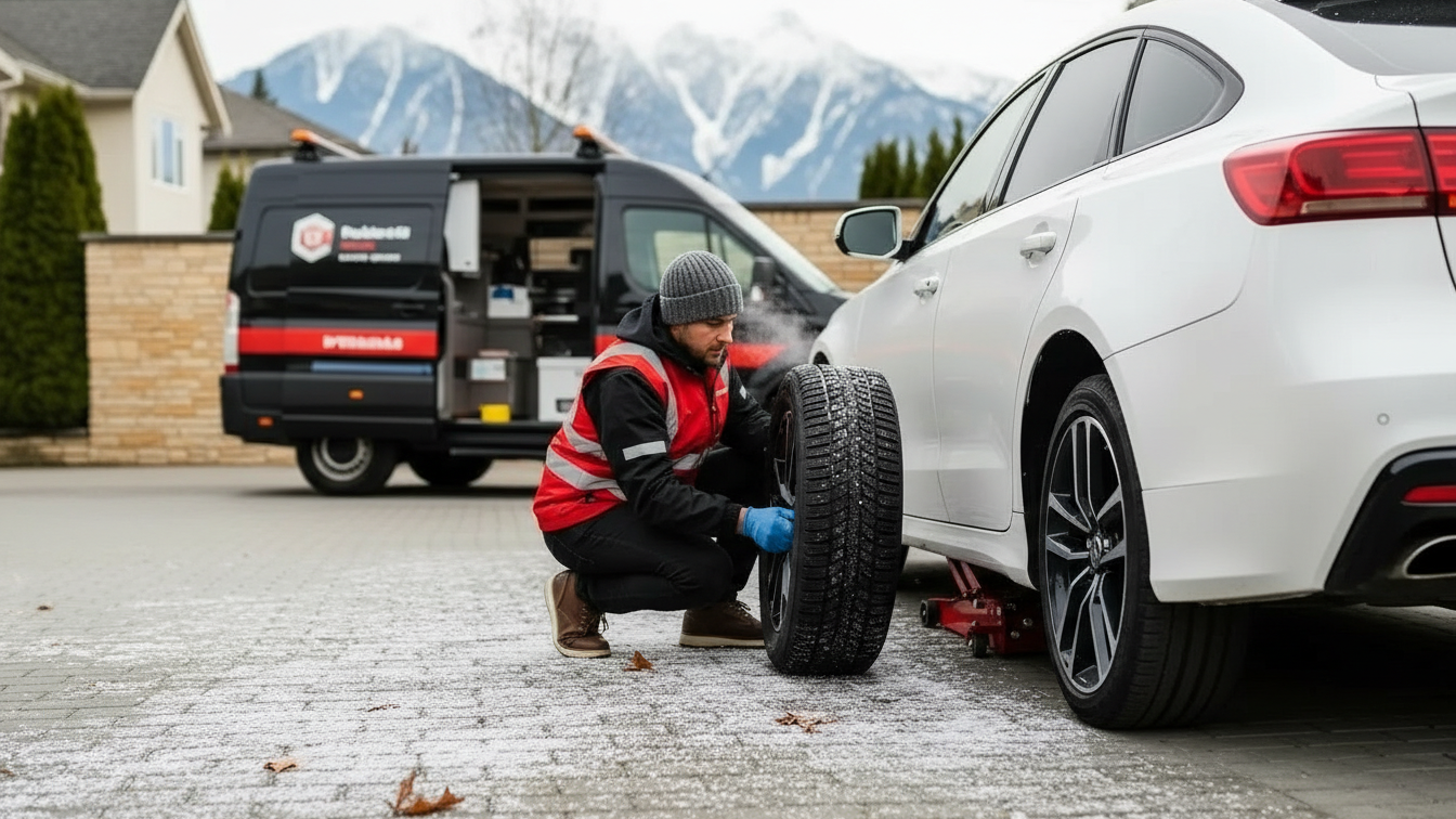 On-Rim Wheel Swap Services Vancouver BC