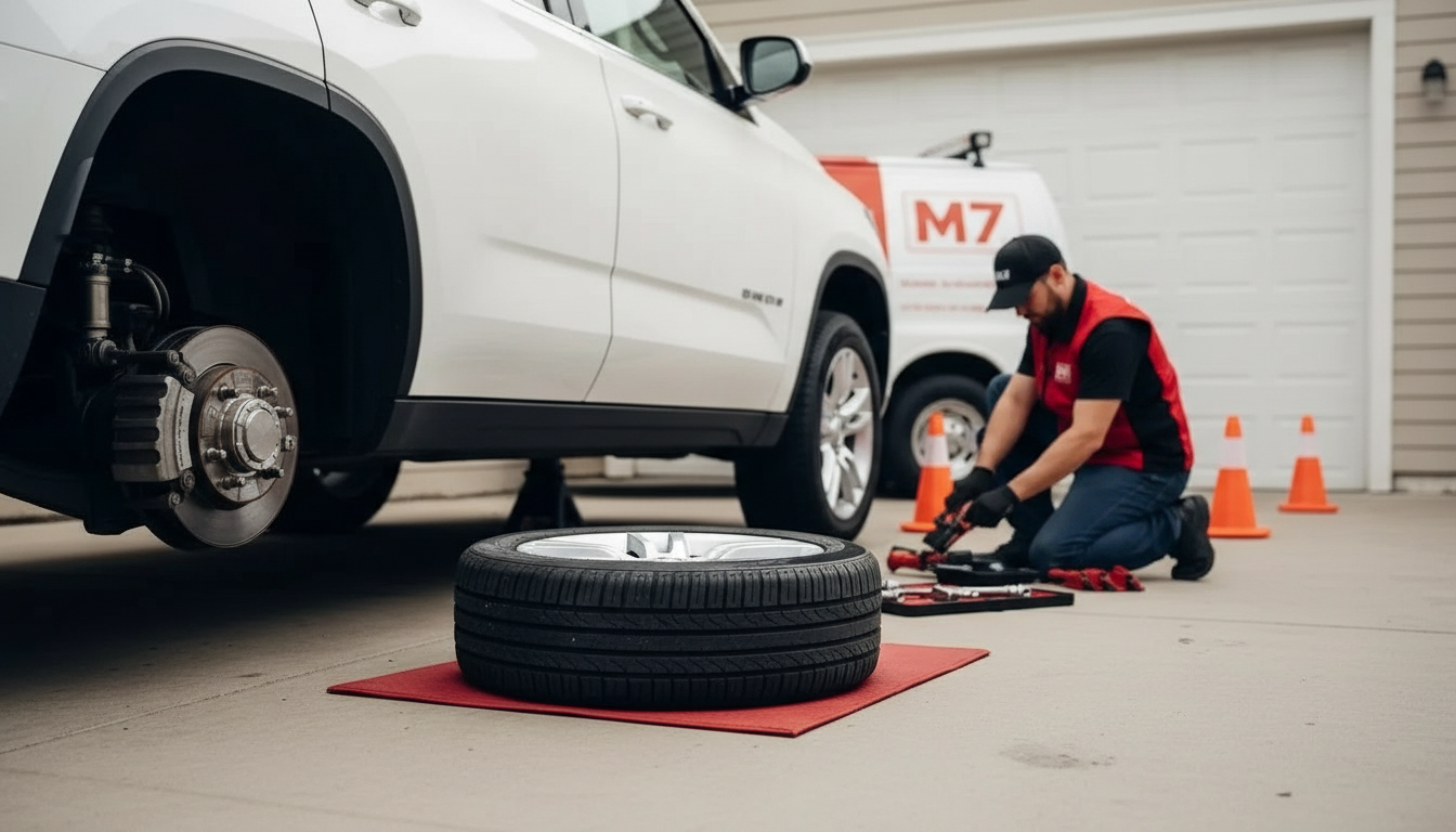 Roadside Flat Repair Services Vancouver BC