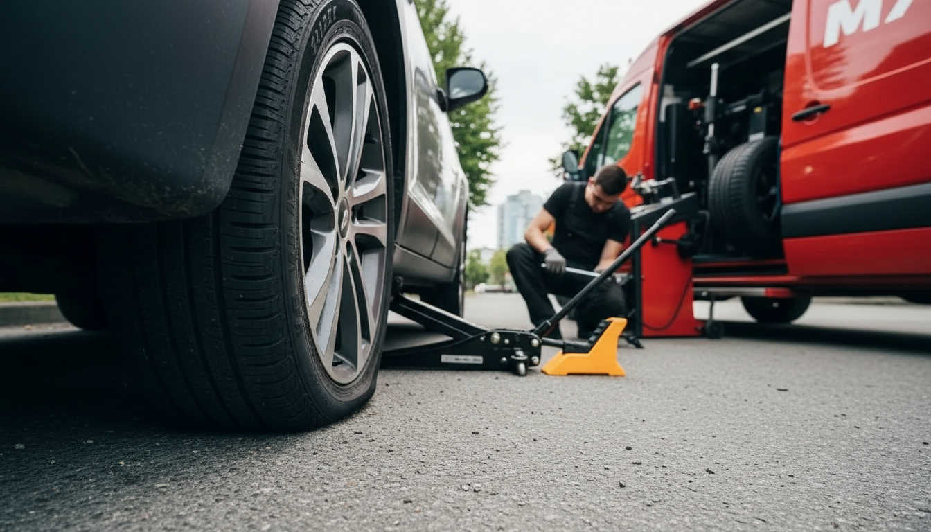 Roadside Flat Repair Services Vancouver BC