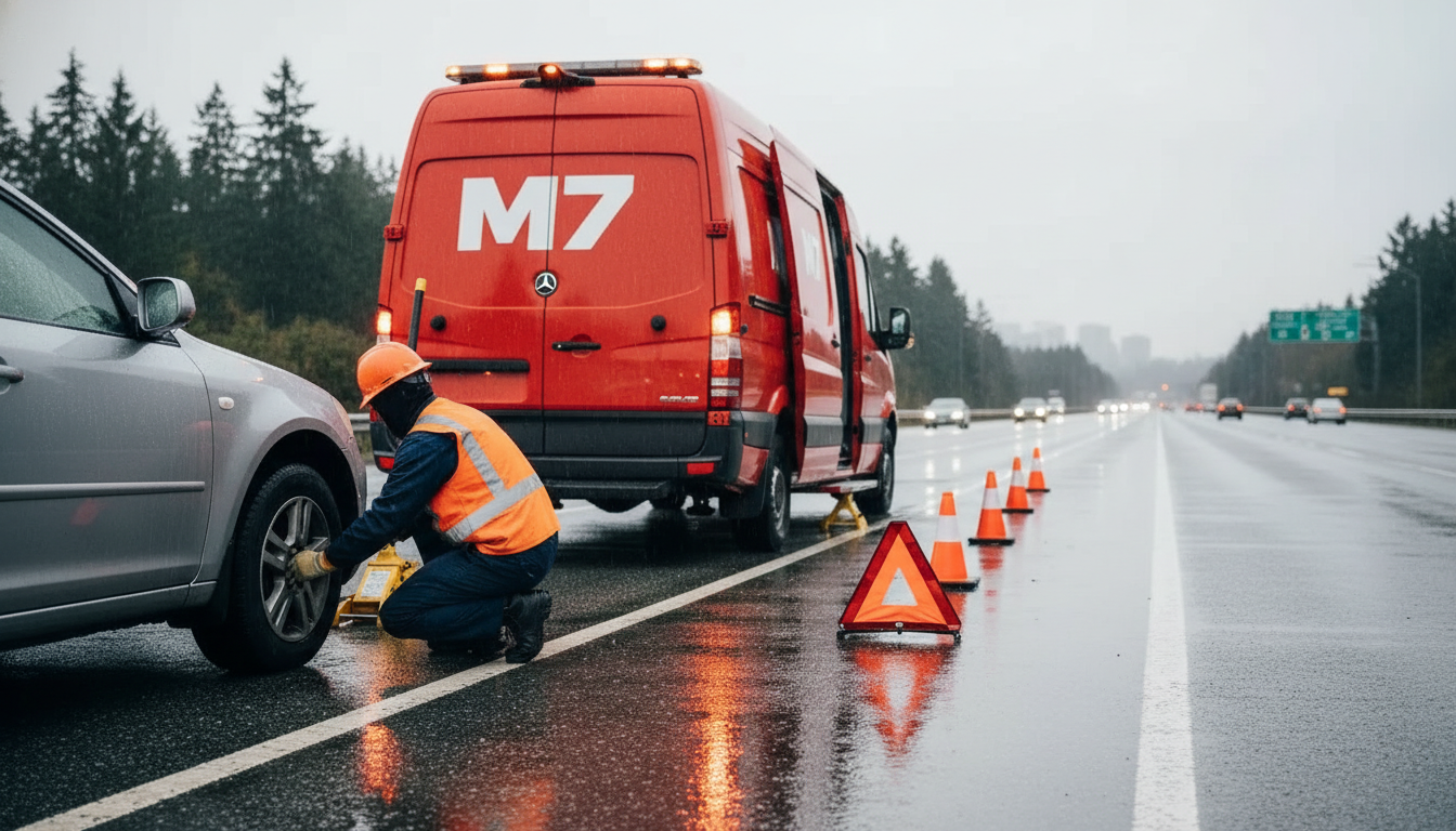 Roadside Tire Change Services Vancouver