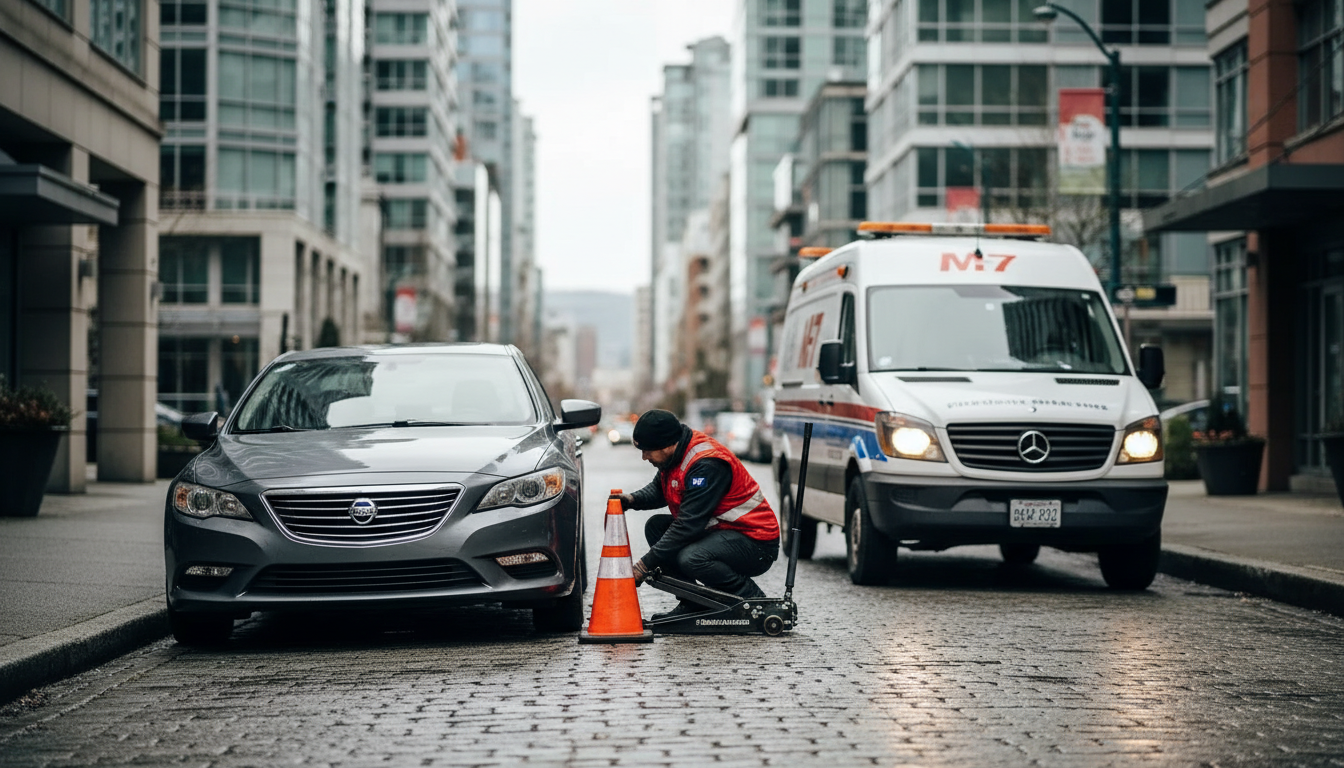 Roadside Tire Change Services Vancouver