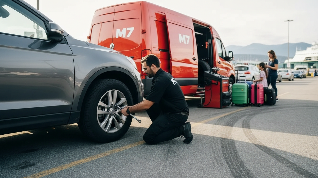 SUV Tire Change Services Vancouver BC