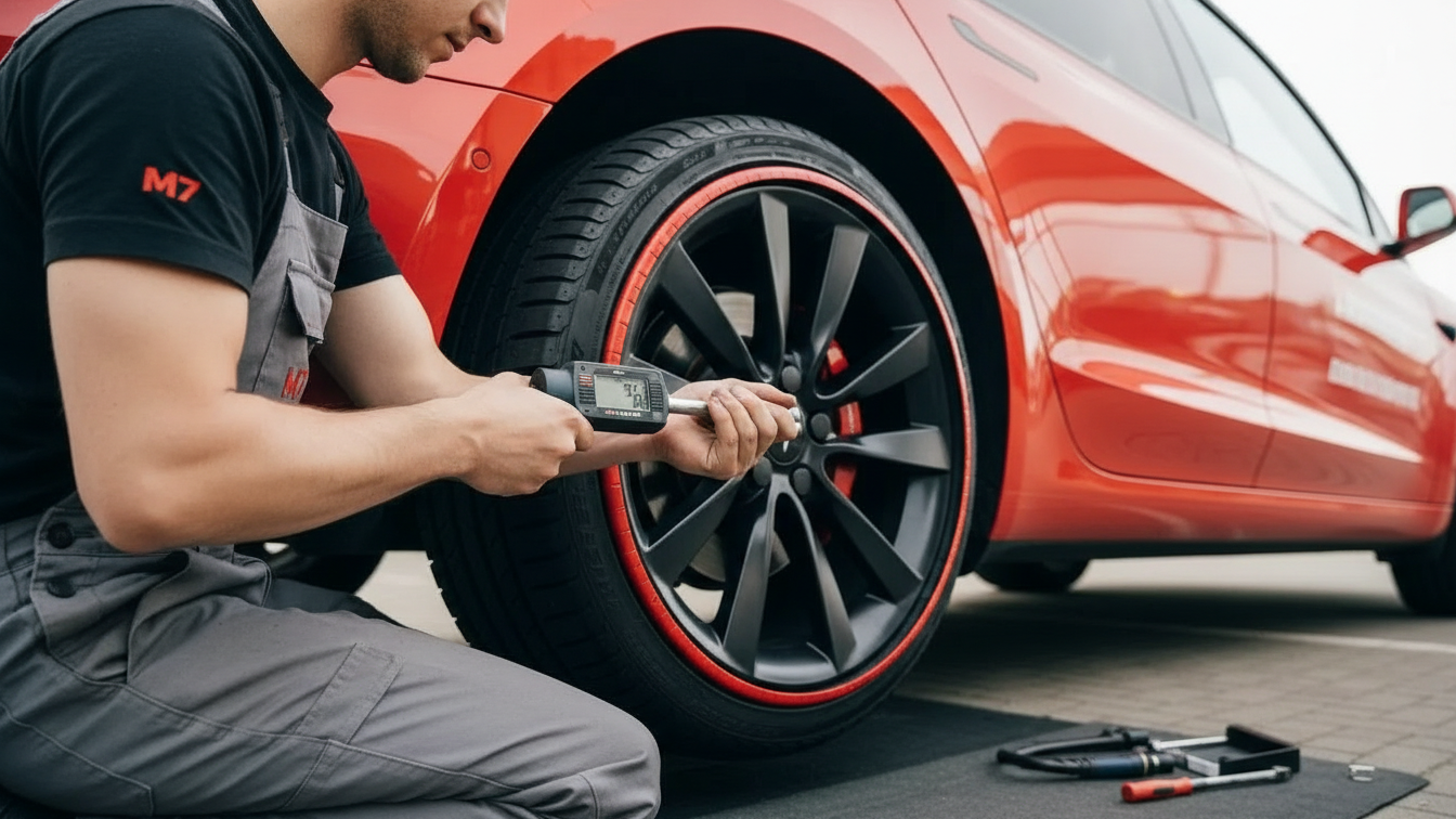 Tesla Tire Change Services Vancouver BC