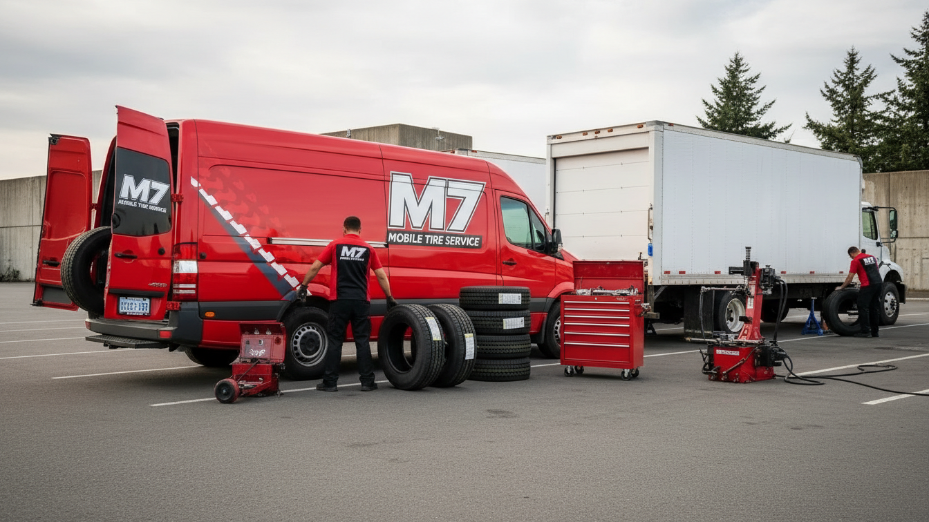 Truck Tire Change Services Vancouver BC