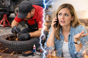 2026 Mobile tire repair Vancouver pricing: plug vs patch vs replacement