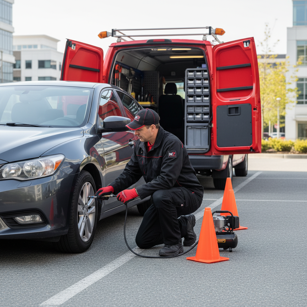 Air Pressure Top Up Services Burnaby BC