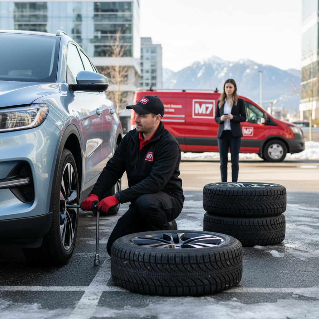 EV Tire Install Services Vancouver BC