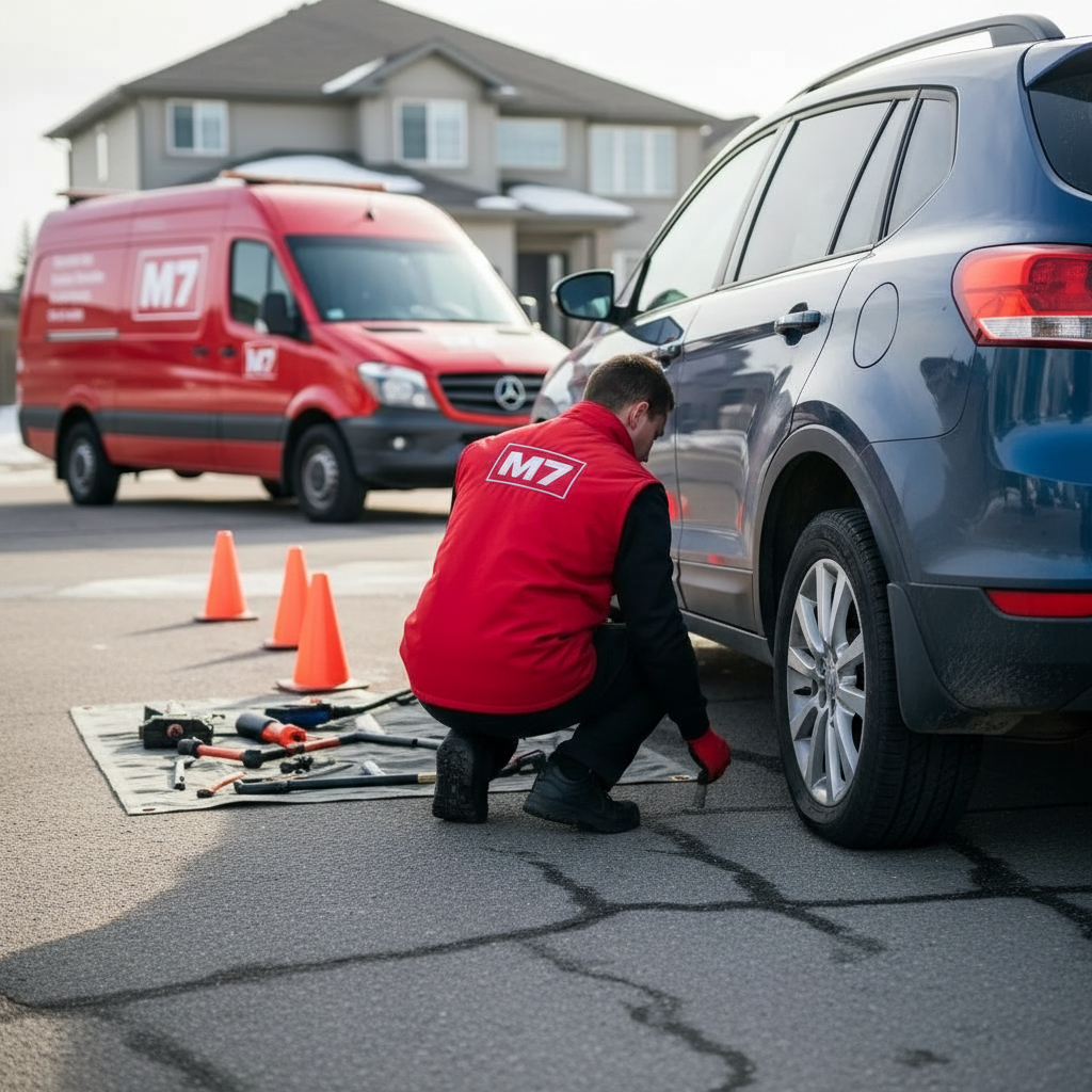 Mobile Flat Tire Repair Services Burnaby BC