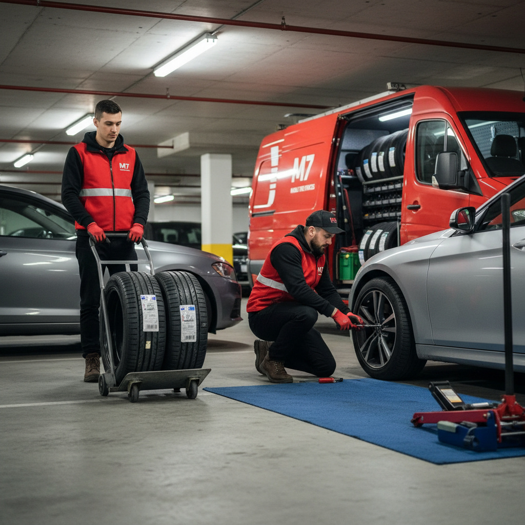 Mobile New Tires & Installation Services Burnaby BC