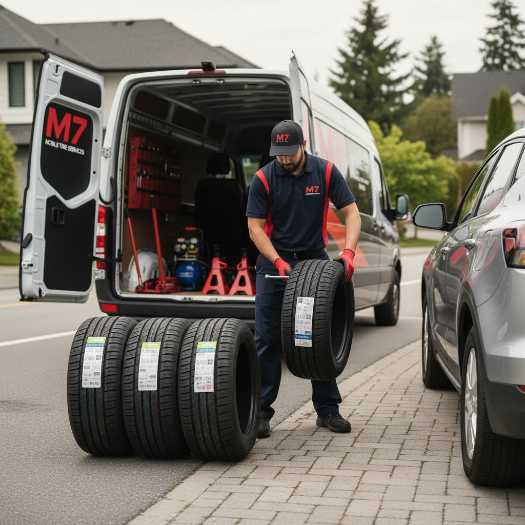 Mobile New Tires & Installation Services Burnaby BC