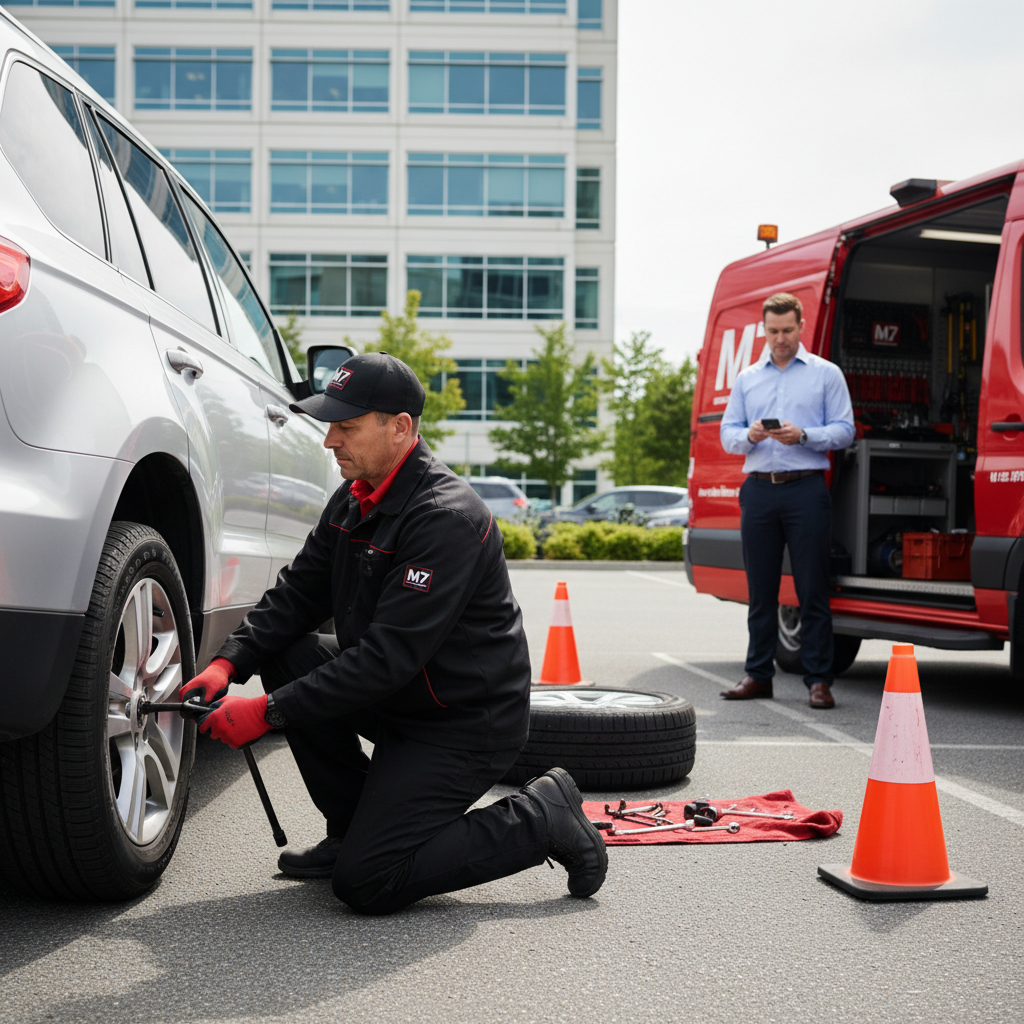 Mobile Tire Change Services Burnaby BC