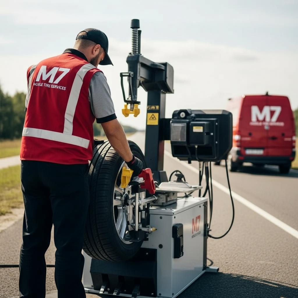 Off-Rim Tire Change Services Burnaby BC