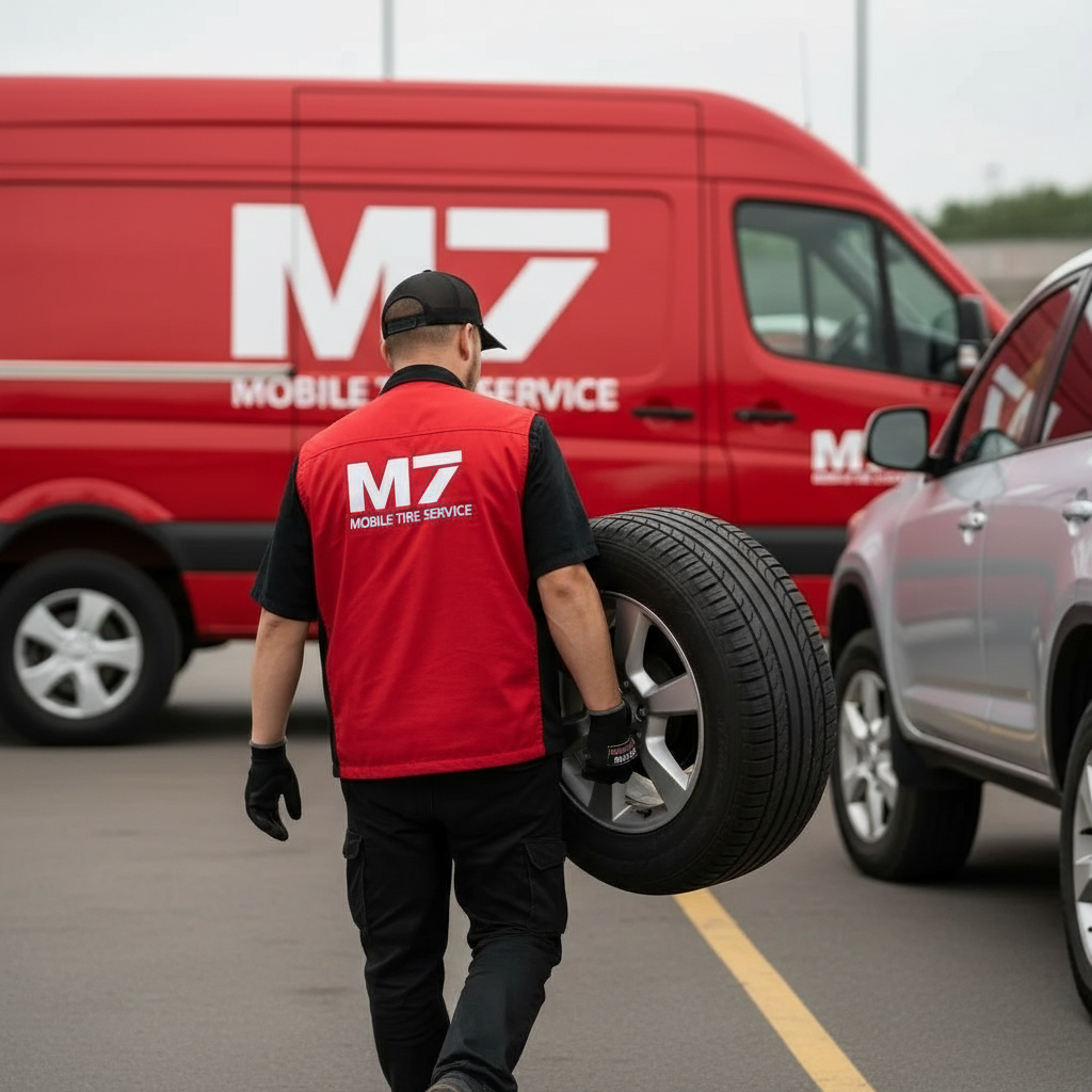 On-Rim Wheel Swap Services Burnaby BC