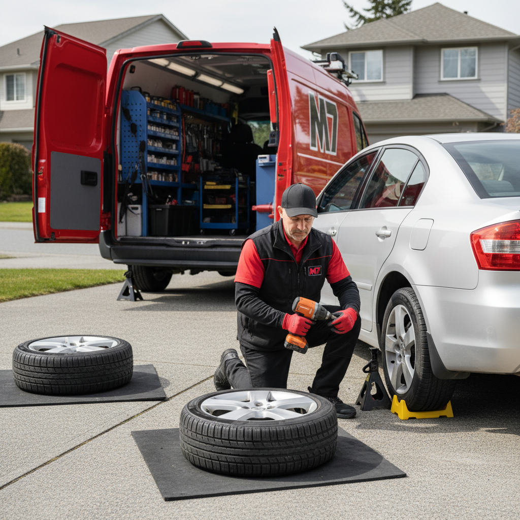 Tire Swap & Rotation Services Burnaby BC