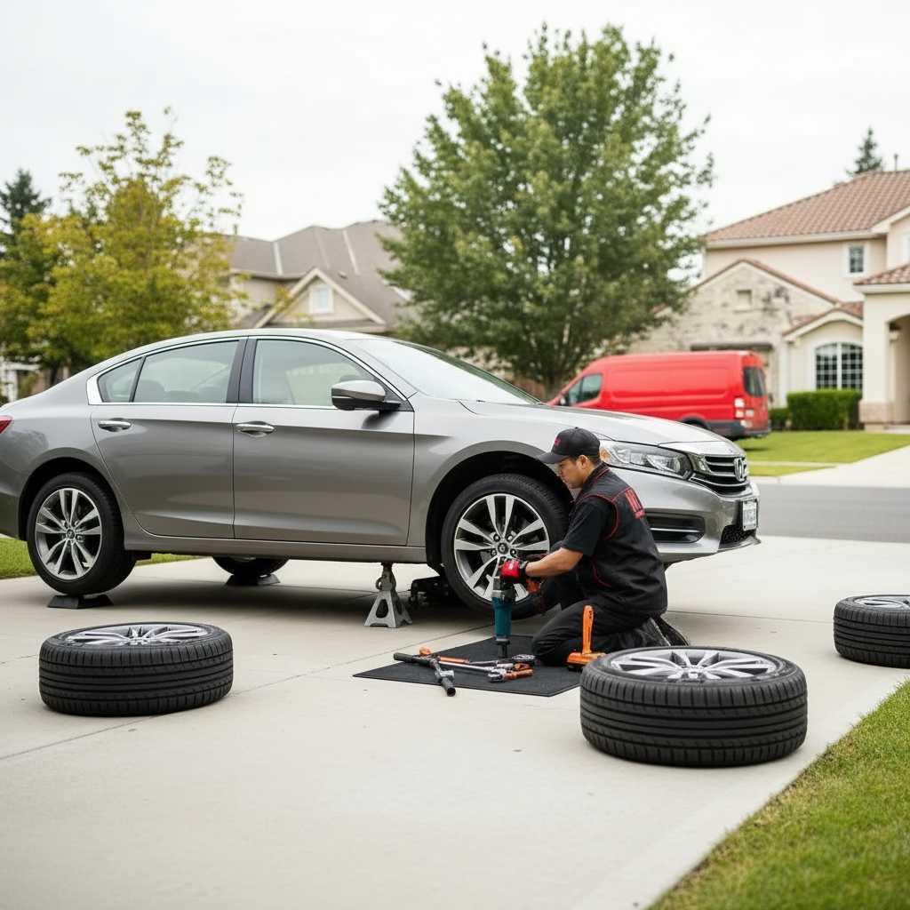 Tire Swap & Rotation Services Burnaby BC