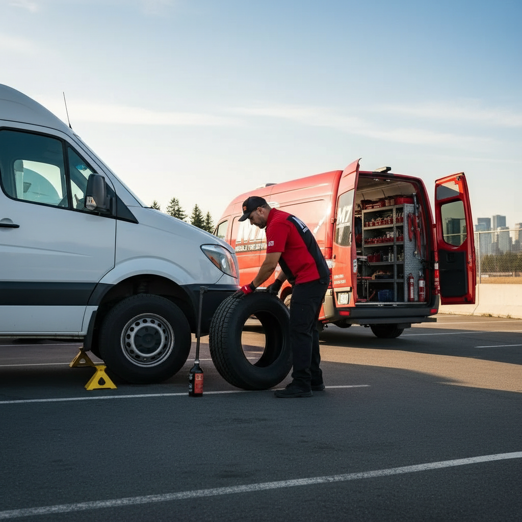 Truck Tire Install Services Vancouver BC