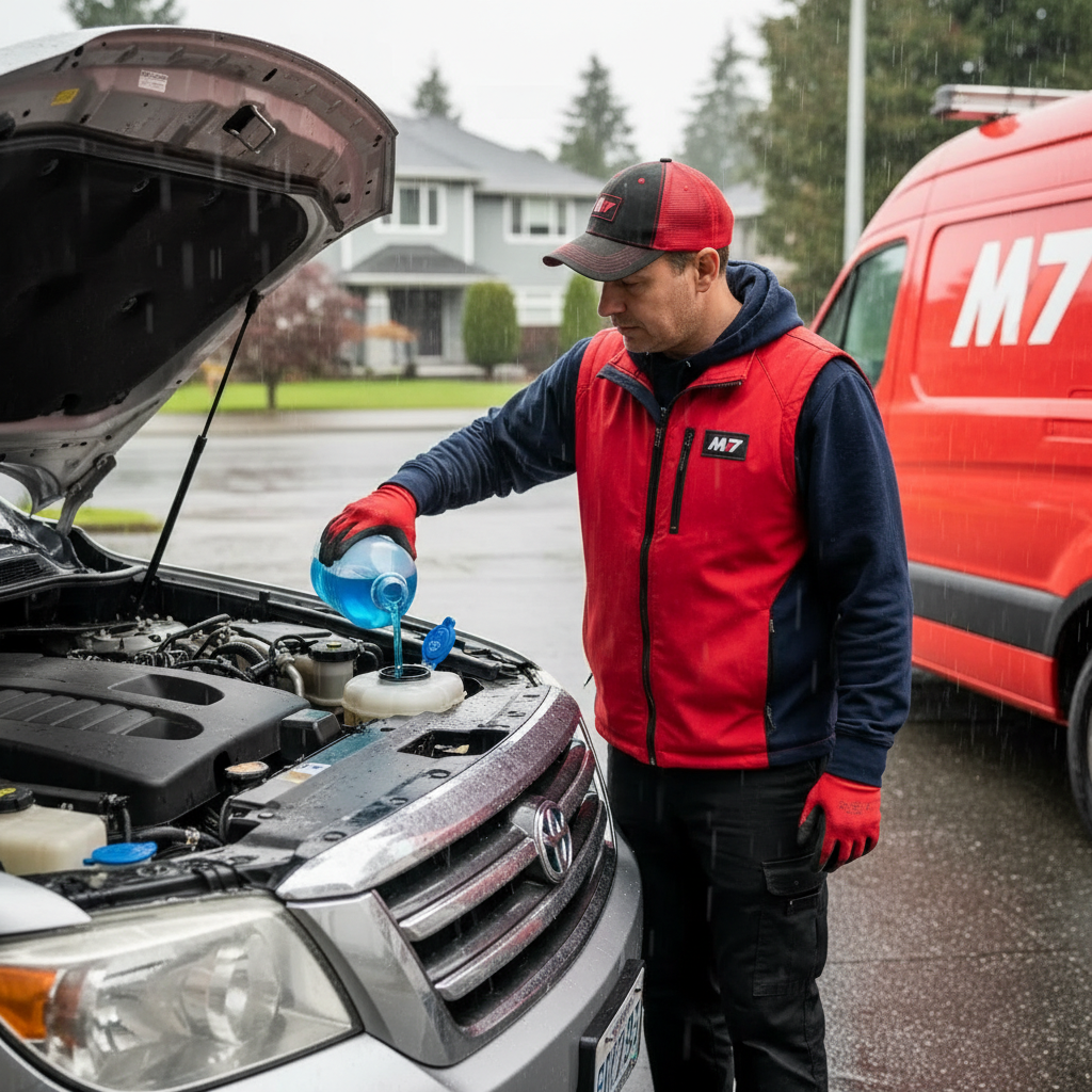 Windshield Washer Fluid Services Vancouver BC